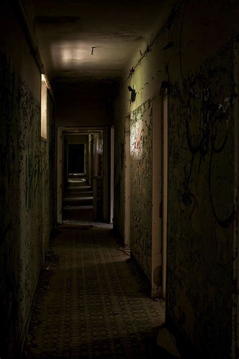 walking through creepy dark hallways... | Creepy backgrounds, Scary ...