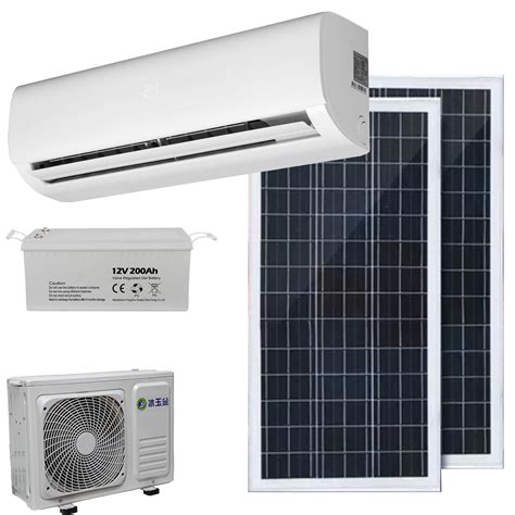 High Efficiency Split Type Solar Air Condition for Household Use ...