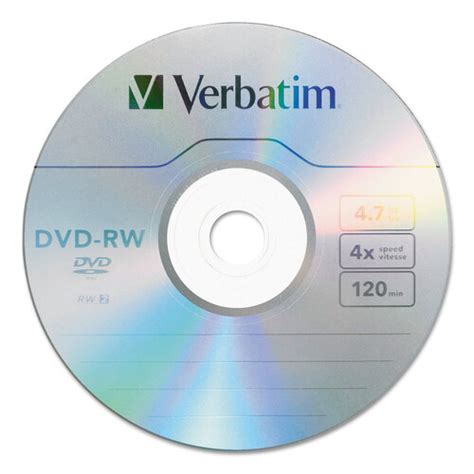 BettyMills: Verbatim® DVD-RW Rewritable Disc - Verbatim VER95179