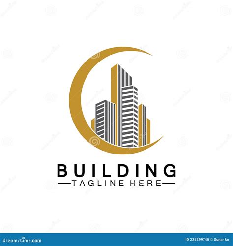 Building Logo Vector Illustration Design,Real Estate Logo Template, Logo Symbol Icon Stock ...