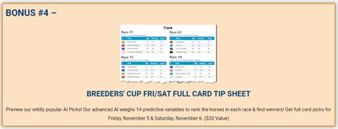 Breeders' Cup 2023 Super Screener - 2-Days - Horse Racing Nation Picks