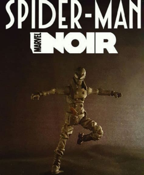 Spider-man Noir v2 (Marvel Universe) Custom Action Figure Custom Action Figures, Marvel Universe ...