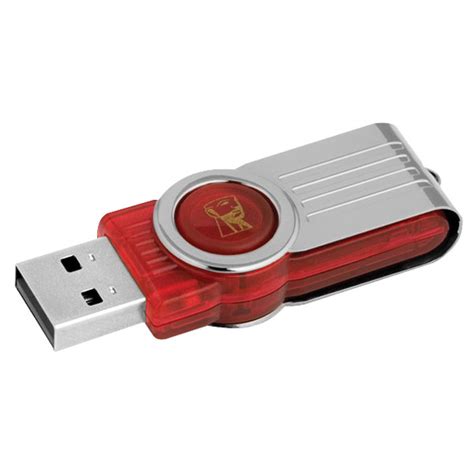 Kingston DT101G2/8GB 8GB DataTraveler 101 Generation 2 Red USB Flash ...