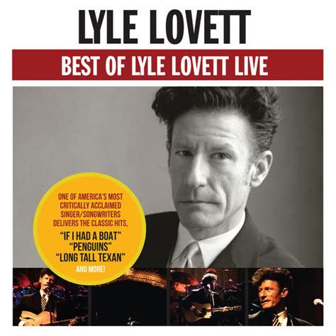 Best Of Lyle Lovett (Live), Lyle Lovett - Qobuz