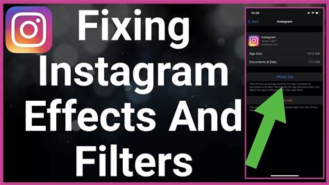 How To Fix Instagram Camera Effects / Filters Not Working - YouTube