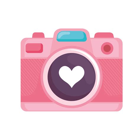 pink photographic camera 6060974 Vector Art at Vecteezy