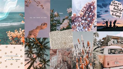 79+ Aesthetic Pic Collage Background | IwannaFile