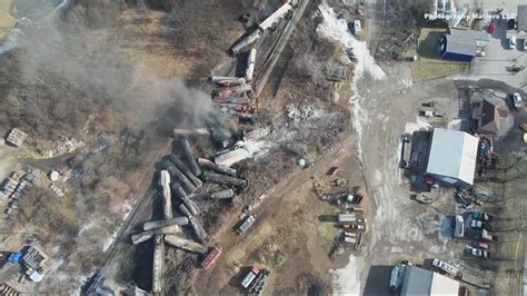 Norfolk Southern Train Derails, Catches Fire in Ohio, Evacuations Ordered - Railfan & Railroad ...