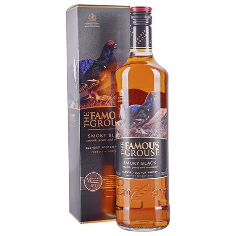 Famous Grouse Smoky Black Blended Scotch 750 ml - Applejack