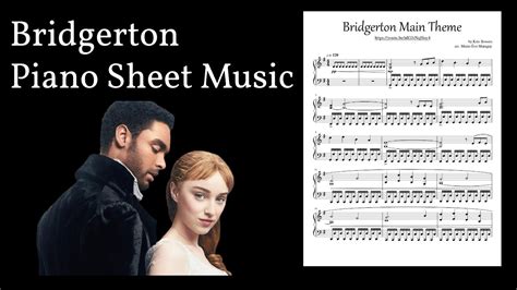 Bridgerton Piano Sheet Music - Main Title by Kris Bowers (Netflix Serie) - YouTube