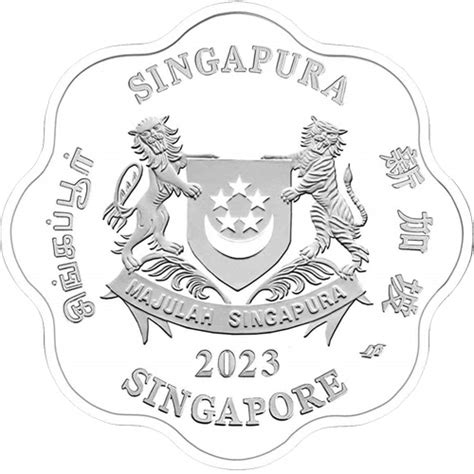 2023 Proof Silver Singapore Year of the Rabbit Coins - Silver.com™