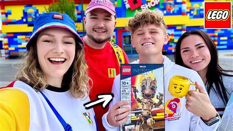 LEGO Shopping With Ryan Trahan & Haley Pham! | Brick Finds & Flips