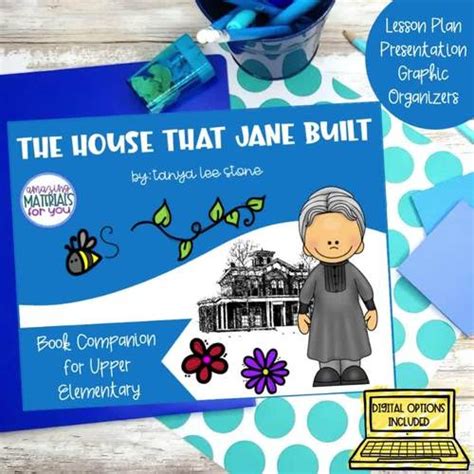 The House That Jane Built Book Companion Mini BUNDLE | TpT