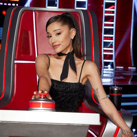 Ariana Grande Makes Her Debut As A Coach On "The Voice" | Harper's ...