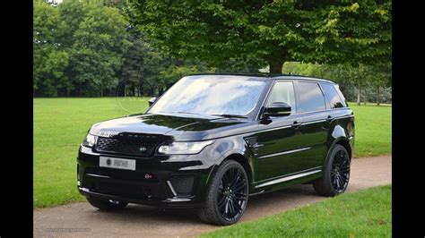 The Incredible All Black Range Rover Sport SVR - SOLD - YouTube