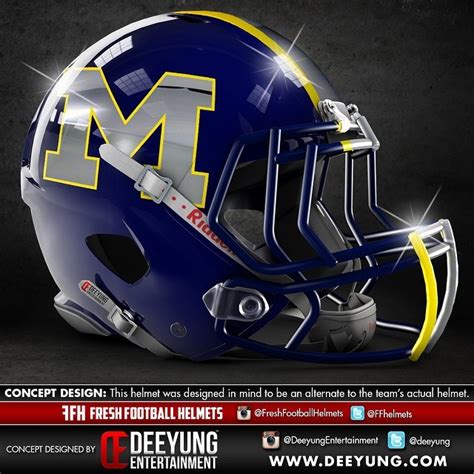 Here Are The Best Michigan Football Helmet Concept Ideas