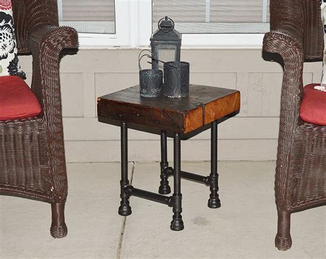 barn wood end tables - Home Furniture Design