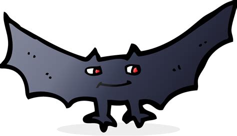 cartoon spooky vampire bat 12279273 Vector Art at Vecteezy