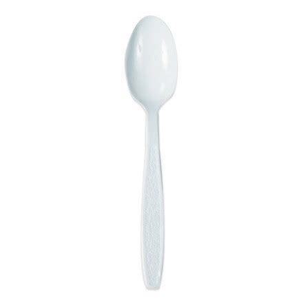 Plastic Spoons, White for $56.82 Online | The Packaging Company