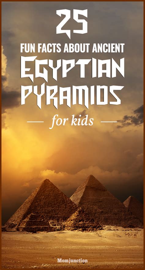 25 Fun Facts About Ancient Egyptian Pyramids For Kids