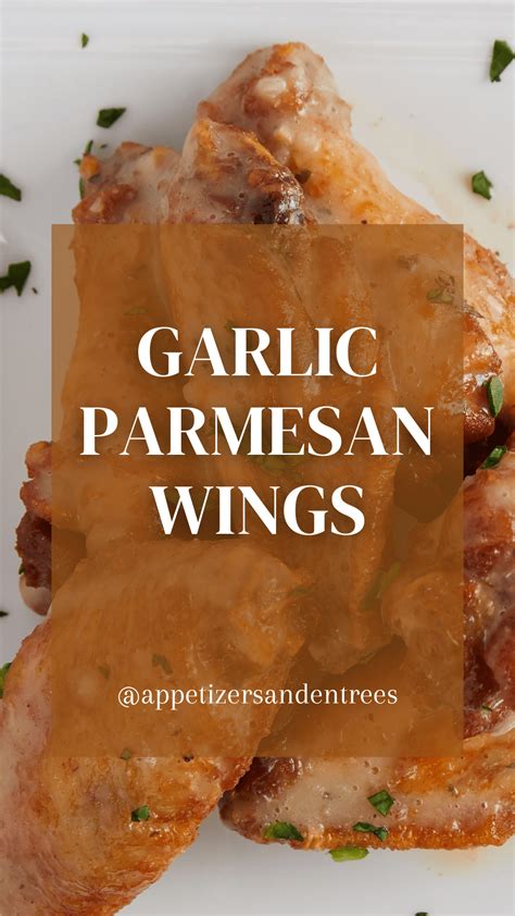 Garlic Parmesan Wings - Appetizers & Entrees