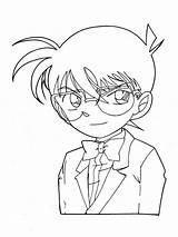 Detective Conan coloring Pages sketch template