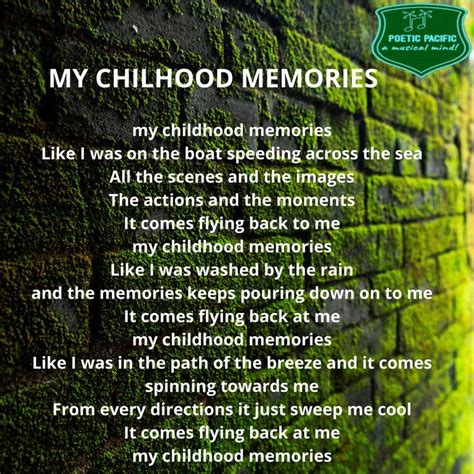 My Childhood Memories | Childhood memories stories, Childhood memories quotes, Childhood memories