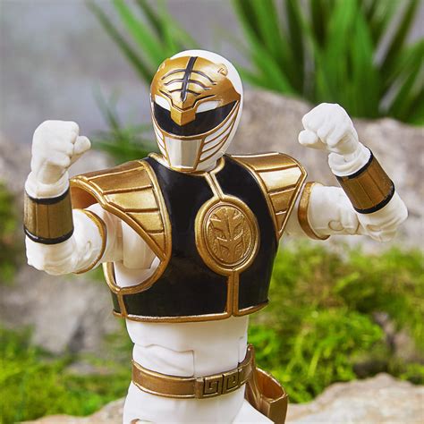 Power Rangers Hasbro Toys Lightning Collection 6-Inch Mighty Morphin White Ranger Collectible ...