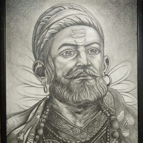 Shivaji Maharaj Pencil medium | Artist sketches, Portraiture drawing, Landscape pencil drawings