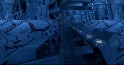 The Alien series and Prometheus stereograms: Aliens Sulaco Interior