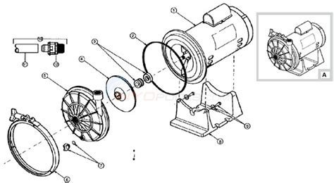 Polaris Halcyon Booster Pump Parts - INYOPools.com