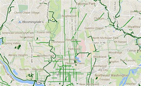 DC has too few dedicated east-west bike pathways – Greater Greater Washington