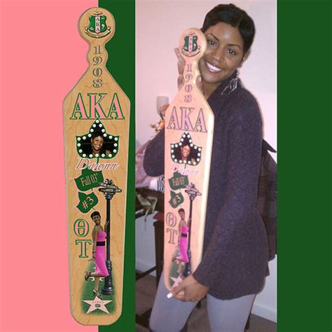 ALPHA KAPPA ALPHA PADDLE | madebymikeg