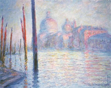 The Grand Canal in Venice 1908 Painting by Claude Monet - Fine Art America