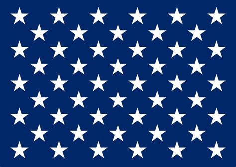 American Flag Stars - One time use - Adhesive Vinyl Decal or Stencil ...