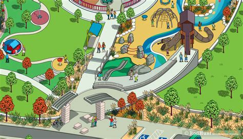 Rod Hunt / Illustration and Illustrated Maps - Map Illustrator, Isometric Illustrations ...