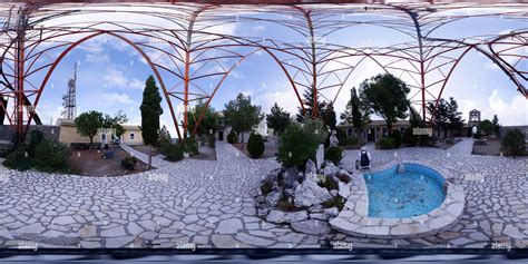 360° view of Pantokrator Monastery, Corfu - Alamy