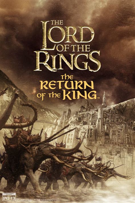 The Lord of the Rings: The Return of the King (2003) - 4K Remaster ...