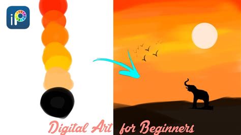 Digital art for beginners | Digital art tutorial in Mobile Phone ...