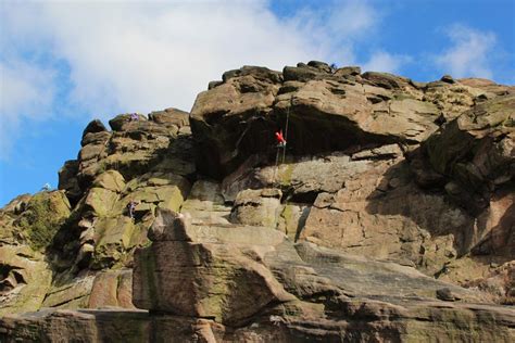 Rock climbing, The Roaches - Beautiful England Photos