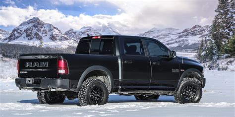 2018 Ram 1500 Rebel Crew Cab 4x4 Black - The Fast Lane Truck