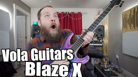 Vola Guitars Blaze X - Demo - YouTube