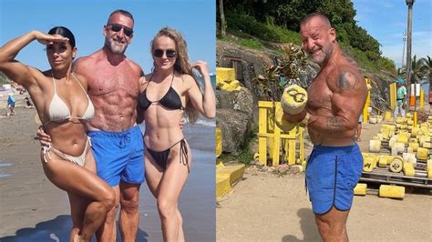 60-year-old bodybuilding legend Dorian Yates shows off her jacked ...