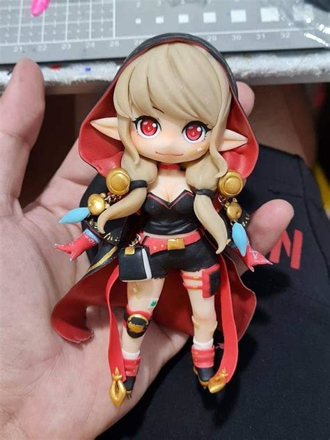 My Custom Chibi Anime Figure Commission finally finished! : r/AnimeFigures