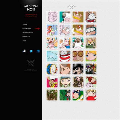 Artist Website template | Free Website Templates