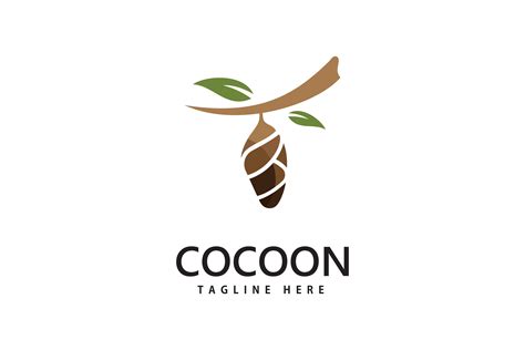 Cocoon Logo Template Vector Illustration Illustration par Bigbang · Creative Fabrica