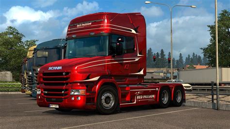 SCANIA T RJL RED PASSION LIMITED EDITION SKIN | ETS2 mods | Euro truck simulator 2 mods ...