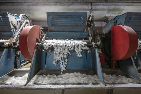 Modern Cotton Gin Machine. the Cotton Engine or Cotton Gin, that is ...