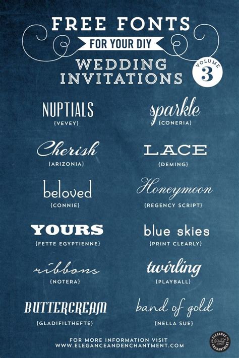 Free Fonts For Wedding Invitations - Cora