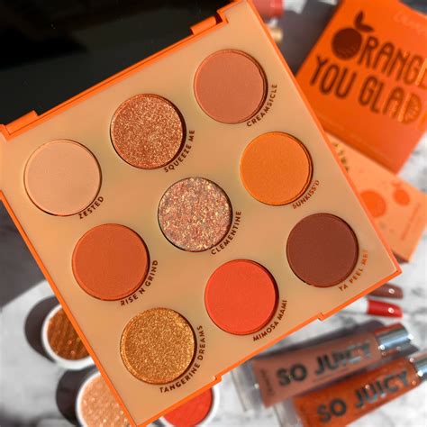 Orange Eyeshadow | Orange makeup, Makeup cosmetics, Makeup pallets